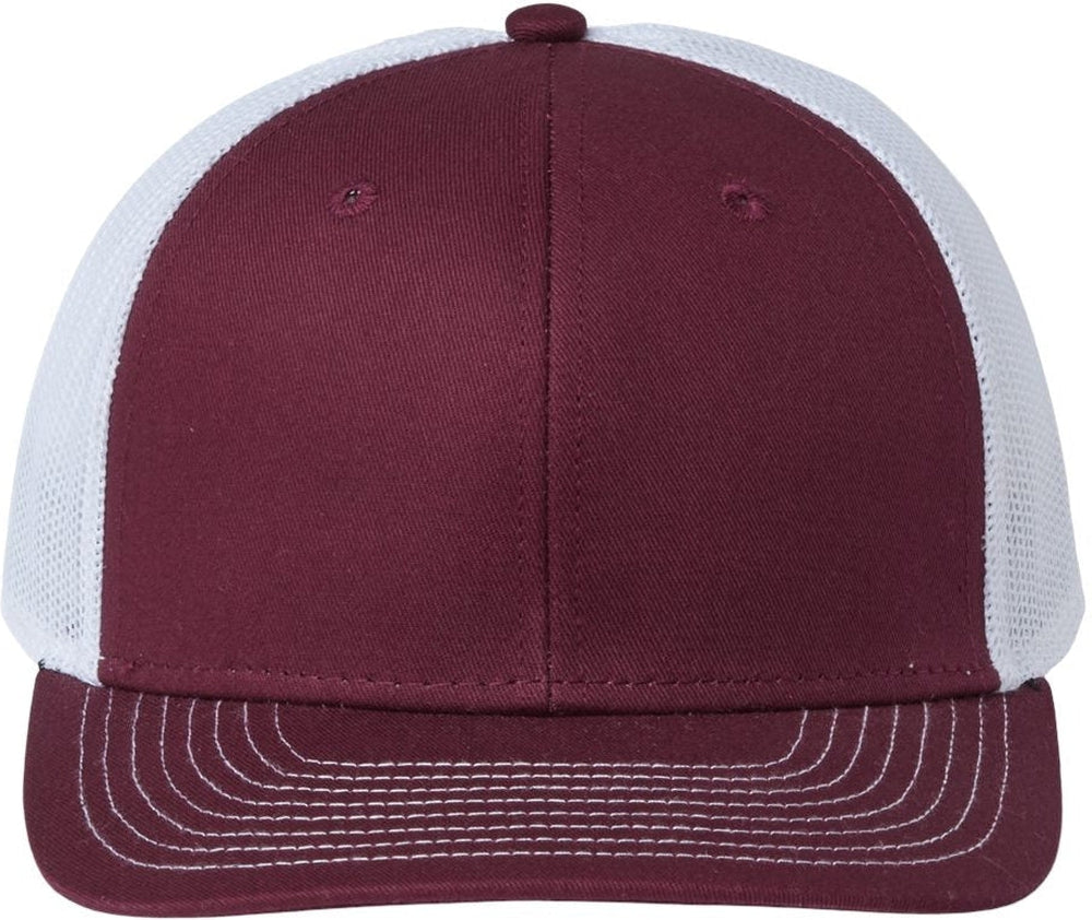 The Game Everyday Trucker Cap-Apparel-The Game-Maroon/ White-Adjustable-Thread Logic