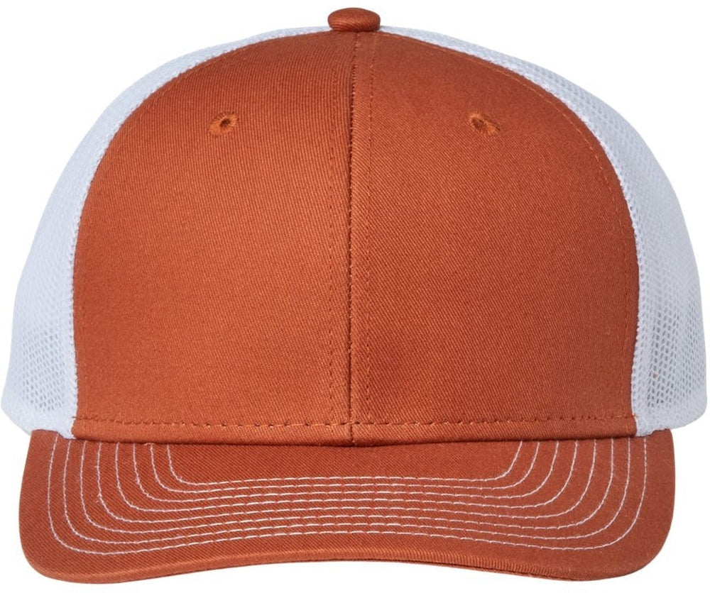 The Game Everyday Trucker Cap-Apparel-The Game-Texas Orange/ White-Adjustable-Thread Logic