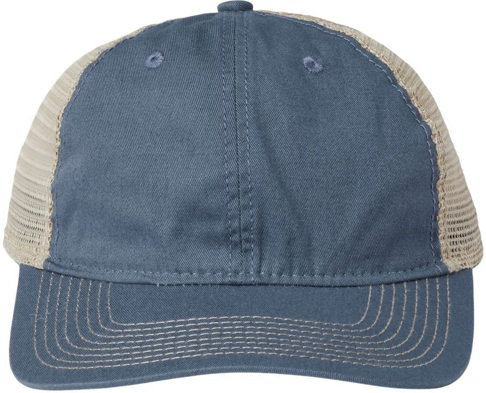 The Game Soft Trucker Cap-Apparel-The Game-Marine/ Khaki-Adjustable-Thread Logic