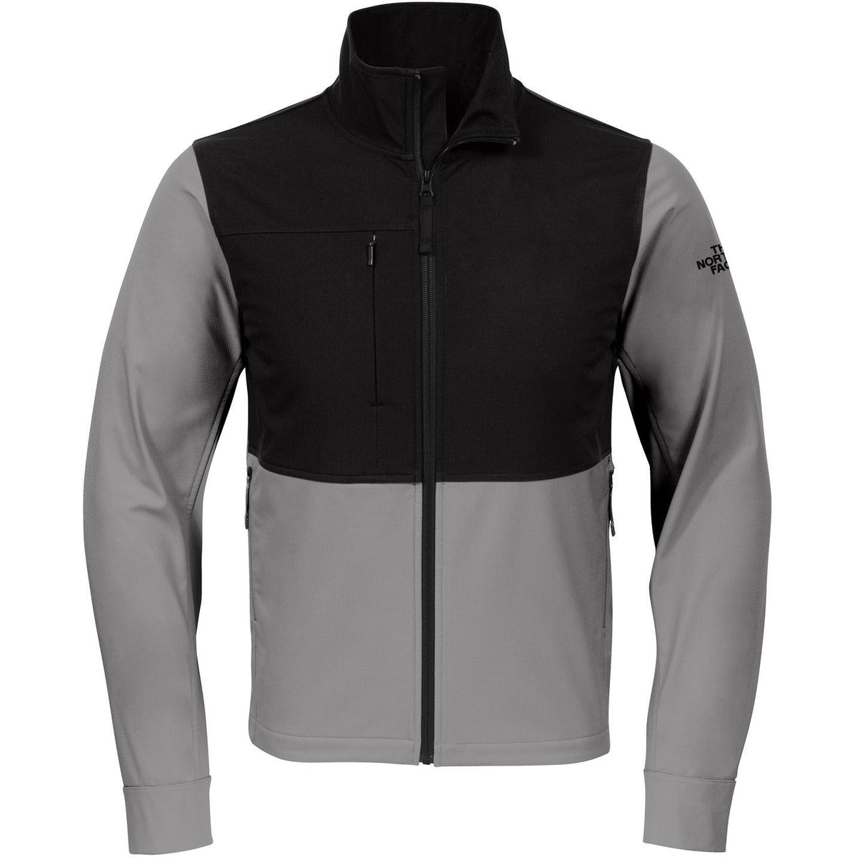 no-logo The North Face Castle Rock Soft Shell Jacket-Active-The North Face-Mid Grey-S-Thread Logic