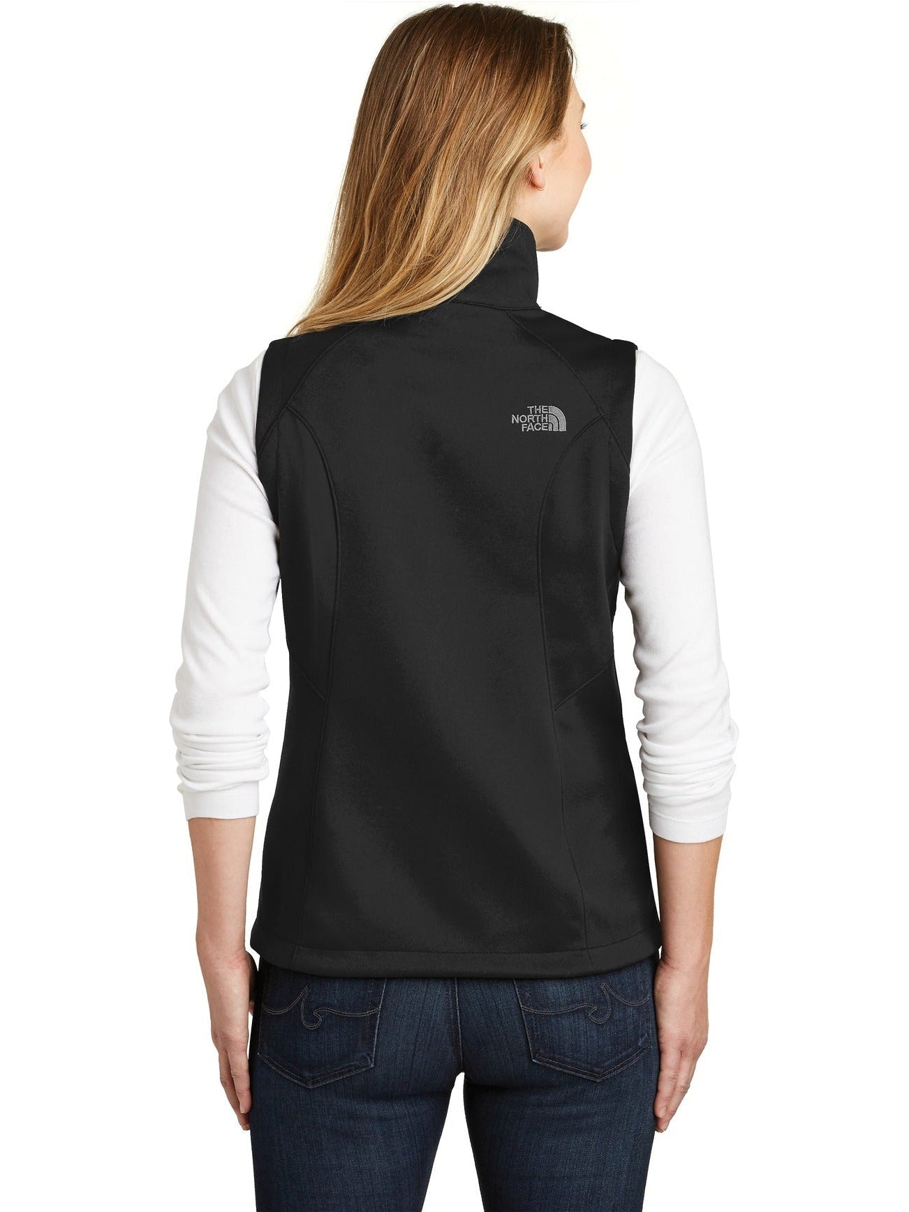 no-logo The North Face Ladies Ridgewall Soft Shell Vest-Regular-The North Face-Thread Logic