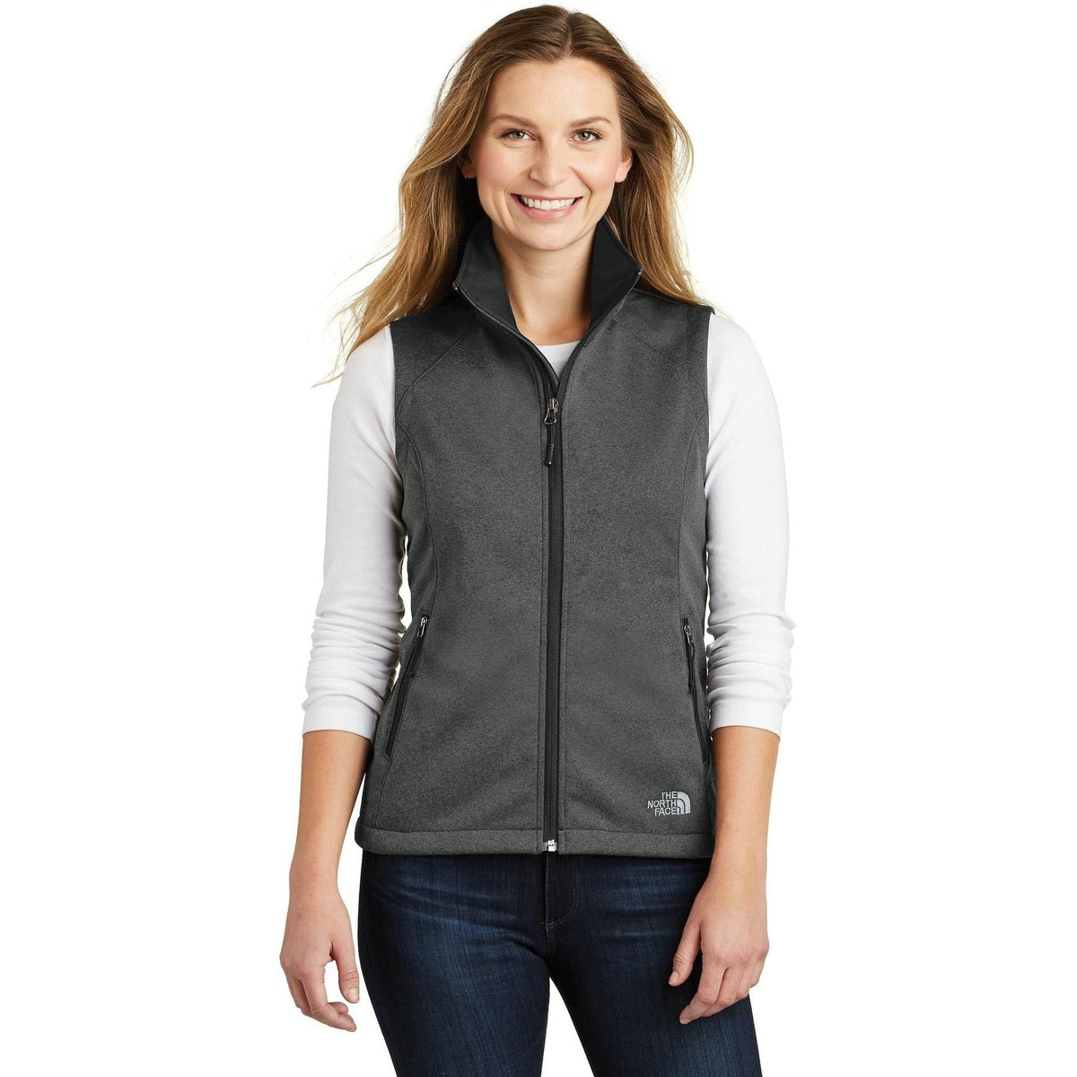 no-logo The North Face Women's Ridgewall Soft Shell Vest-Vests-The North Face-Thread Logic