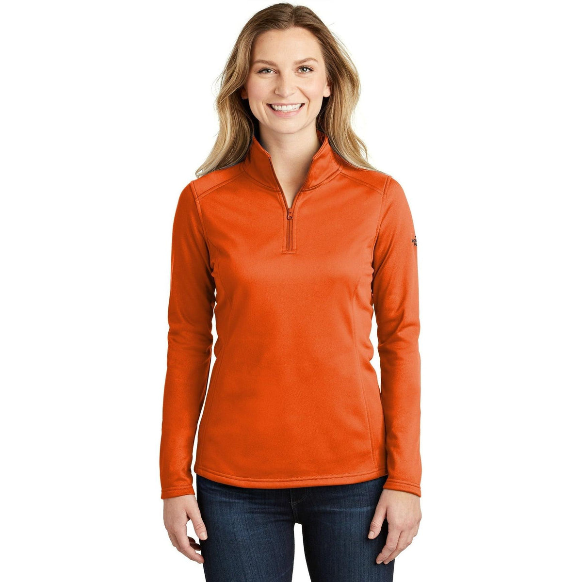 no-logo The North Face Women's Tech 1/4-Zip Fleece-Quarter Zips-The North Face-Thread Logic