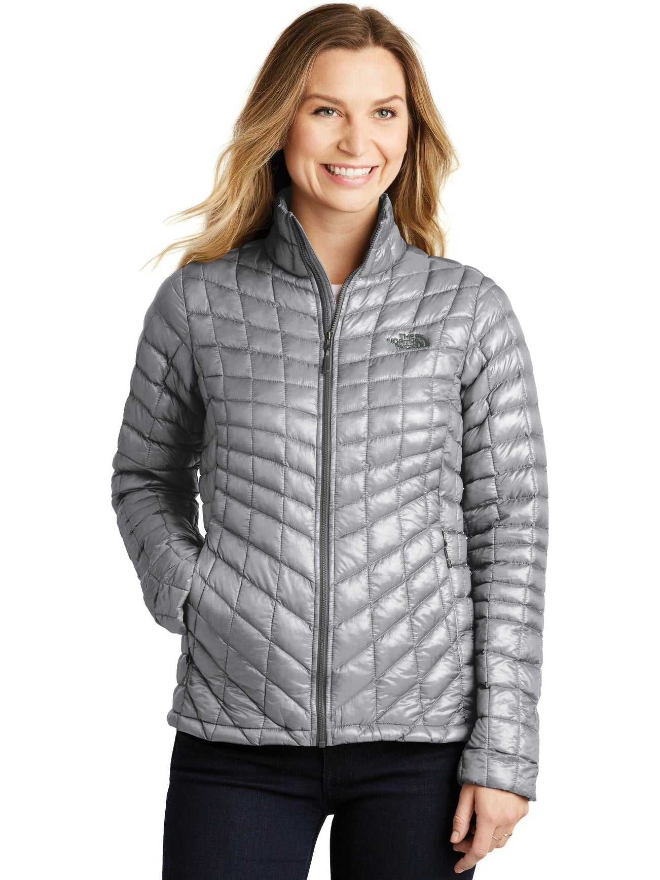 no-logo The North Face Ladies ThermoBall Trekker Jacket-Regular-The North Face-Thread Logic