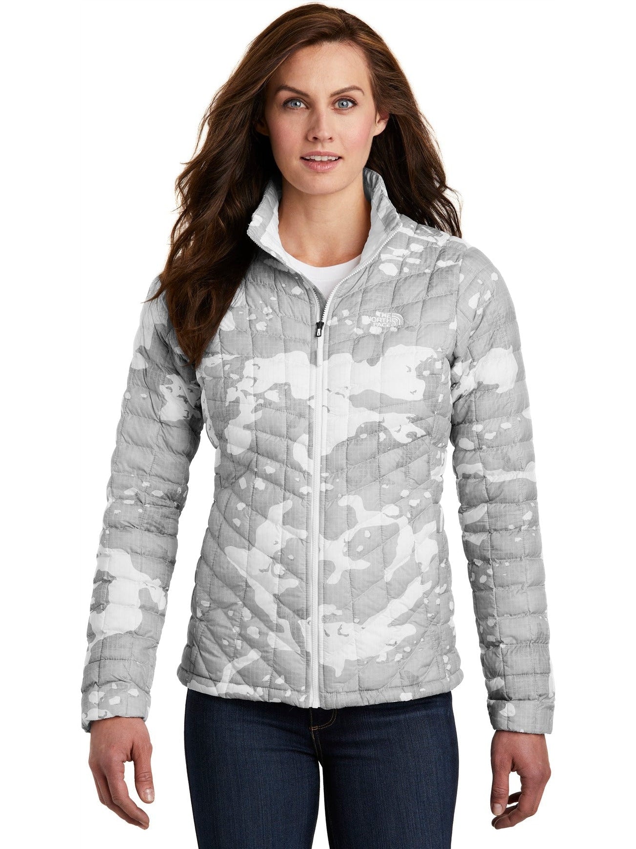 no-logo The North Face Ladies ThermoBall Trekker Jacket-Regular-The North Face-Thread Logic
