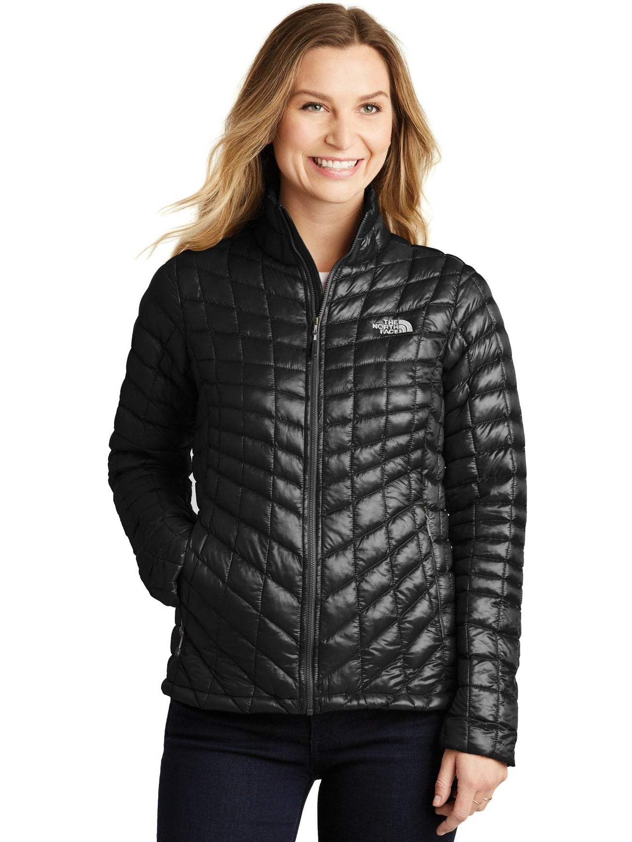 no-logo The North Face Ladies ThermoBall Trekker Jacket-Regular-The North Face-Thread Logic