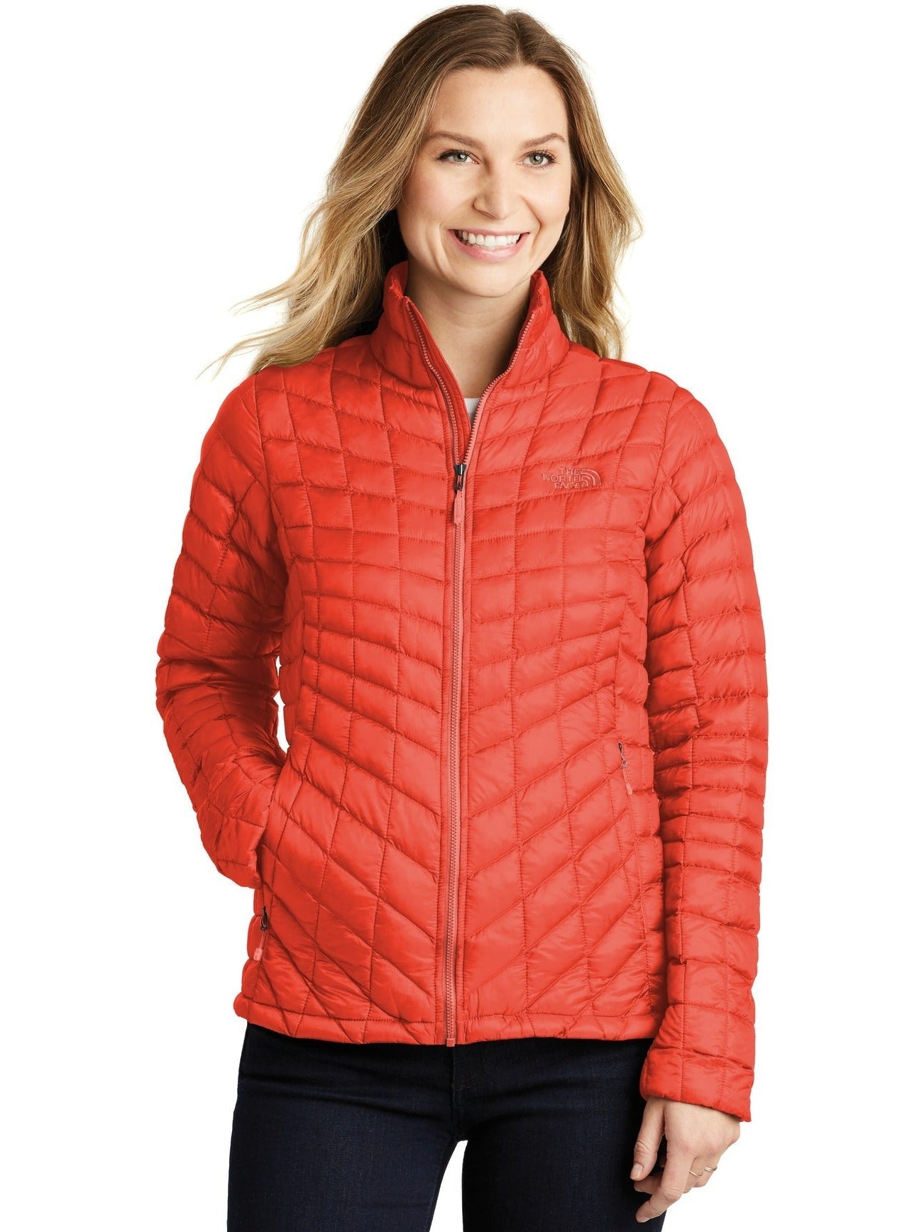 no-logo The North Face Ladies ThermoBall Trekker Jacket-Regular-The North Face-Thread Logic