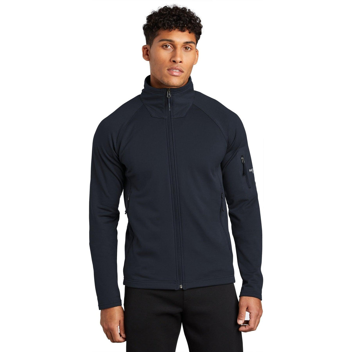 no-logo The North Face Mountain Peeks Full Zip Fleece-Discontinued-The North Face-Thread Logic