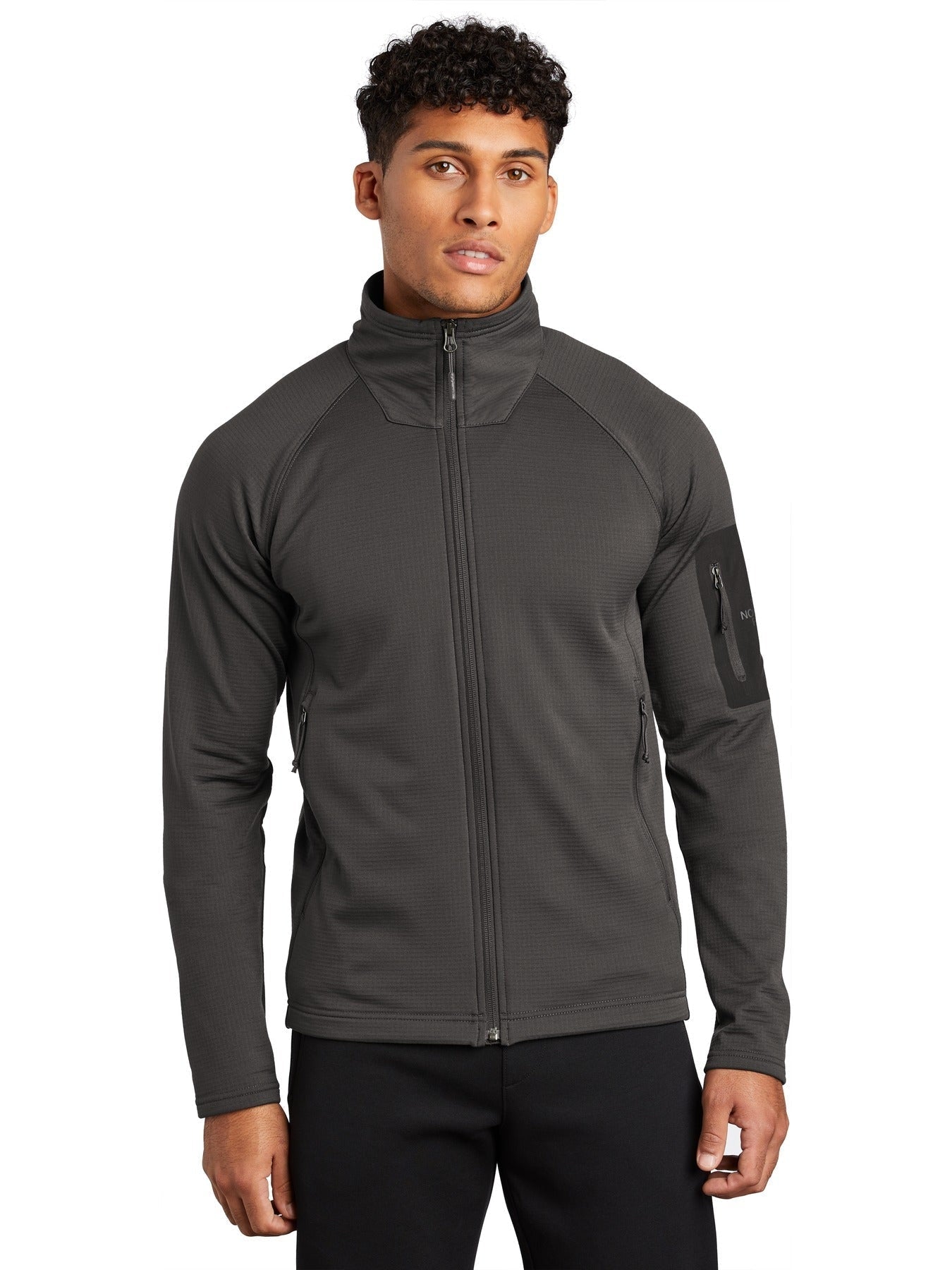 no-logo The North Face Mountain Peeks Full Zip Fleece-Active-The North Face-Thread Logic