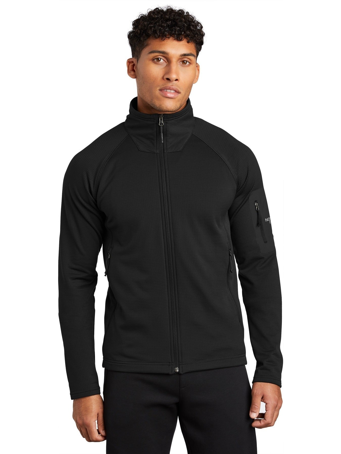 no-logo The North Face Mountain Peeks Full Zip Fleece-Active-The North Face-Thread Logic