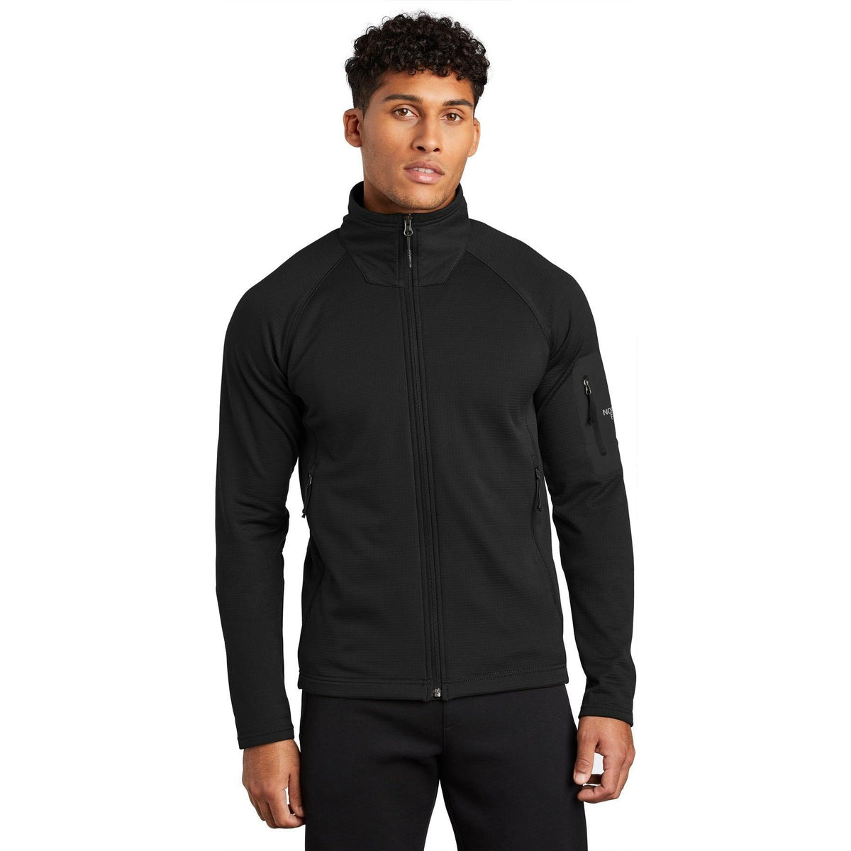no-logo The North Face Mountain Peeks Full Zip Fleece-Discontinued-The North Face-Thread Logic
