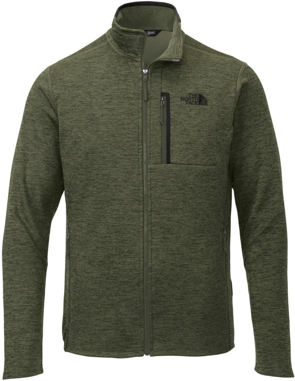 The North Face Skyline Full-Zip Fleece Jacket-Regular-The North Face-Four Leaf Clover Heather-2XL-Thread Logic