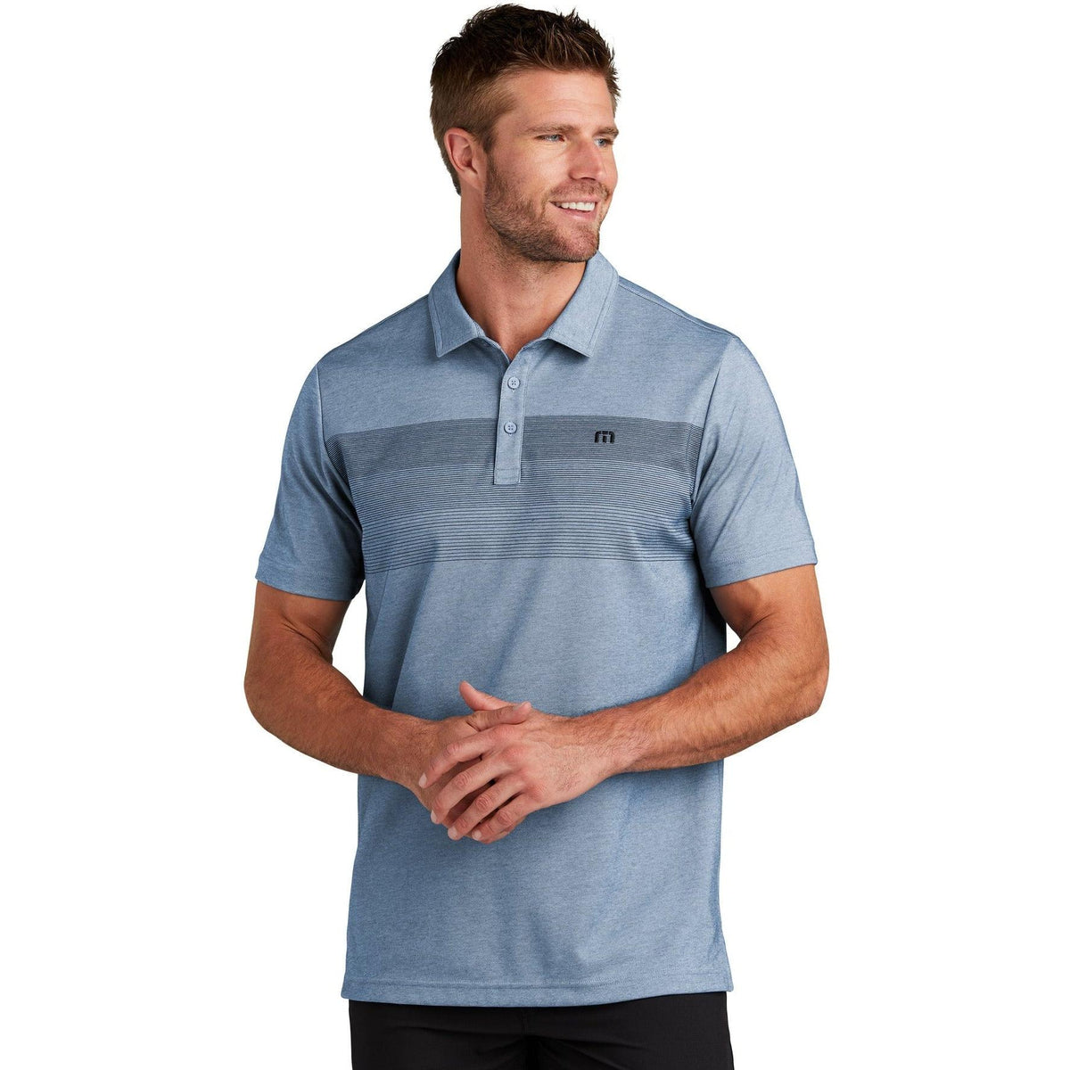 no-logo TravisMathew Coastal Chest Stripe Polo-New-TravisMathew-Thread Logic