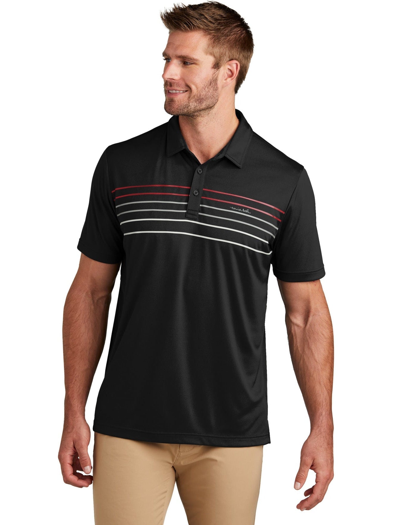 no-logo TravisMathew Coto Performance Chest Stripe Polo-New-TravisMathew-Thread Logic