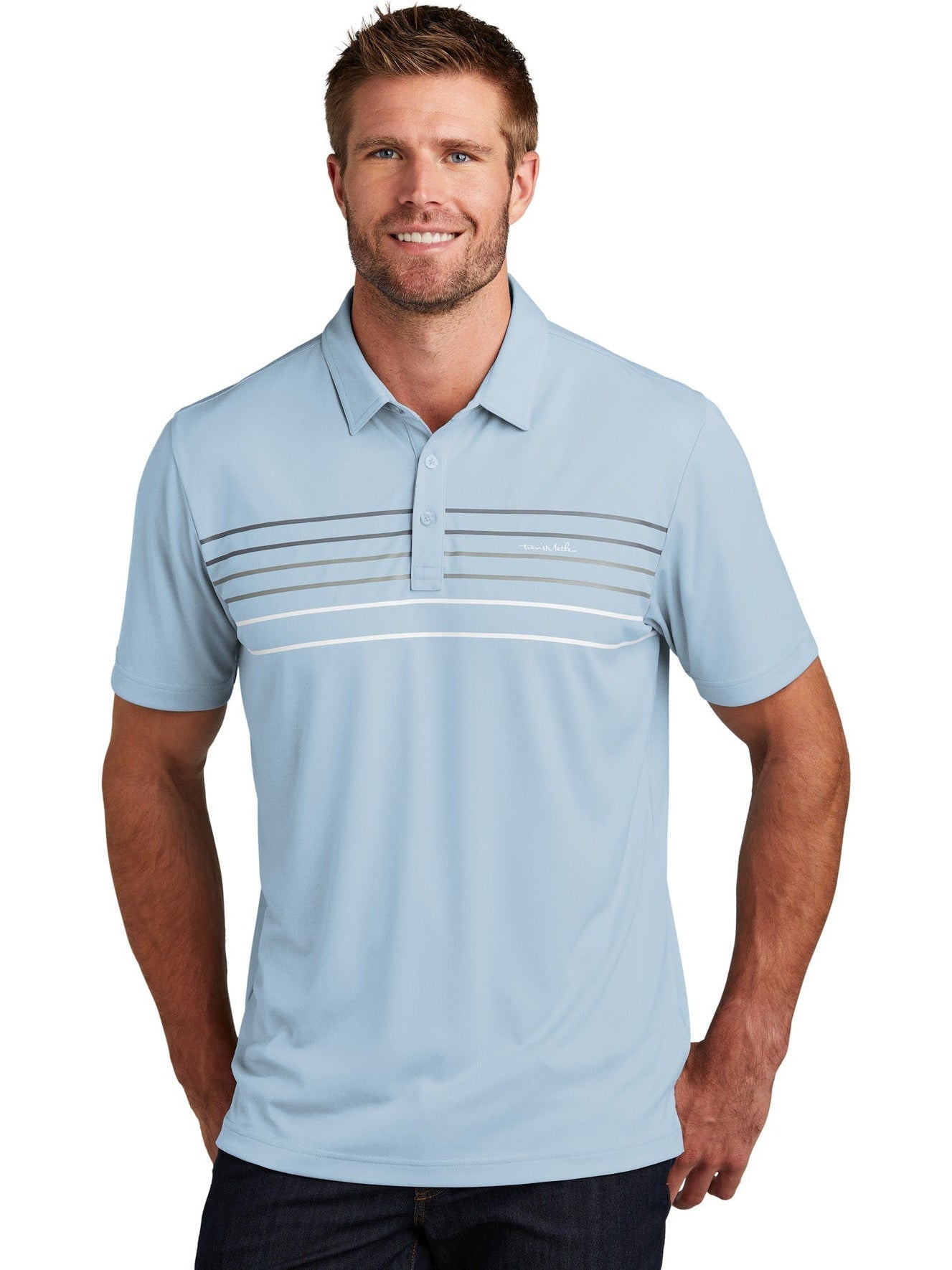 no-logo TravisMathew Coto Performance Chest Stripe Polo-New-TravisMathew-Thread Logic