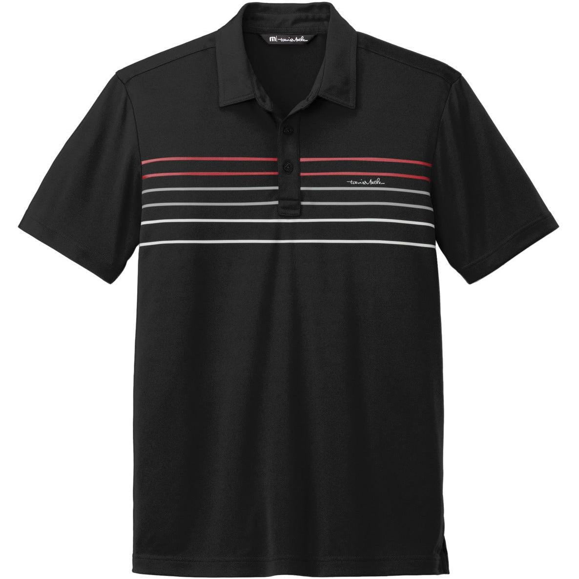 no-logo TravisMathew Coto Performance Chest Stripe Polo