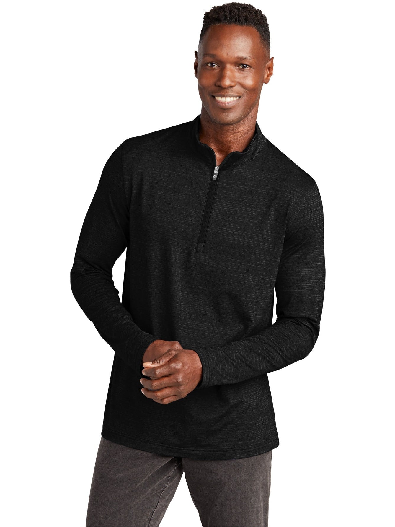 no-logo TravisMathew Crestview 1/4-Zip-Regular-TravisMathew-Thread Logic