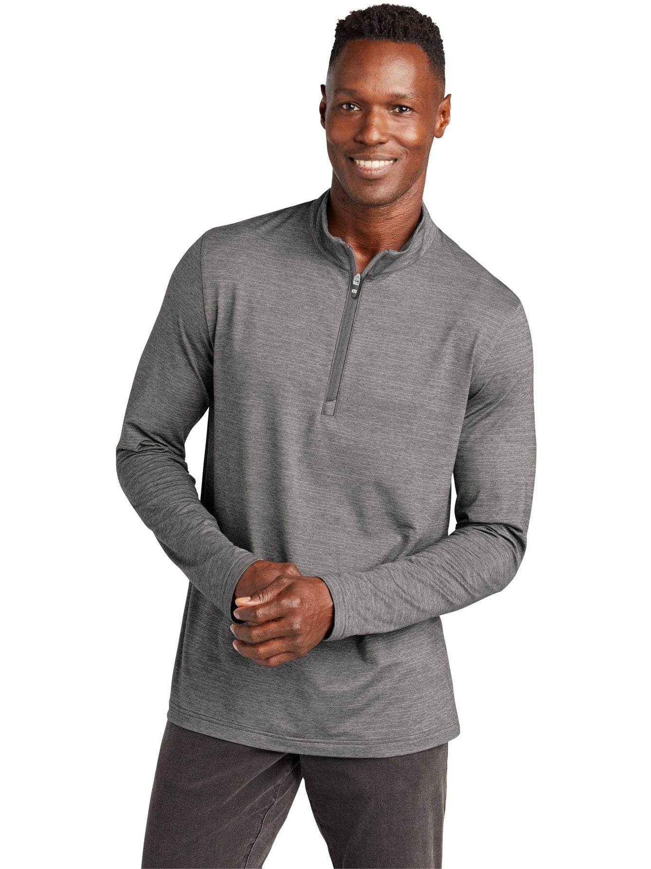 no-logo TravisMathew Crestview 1/4-Zip-Regular-TravisMathew-Thread Logic