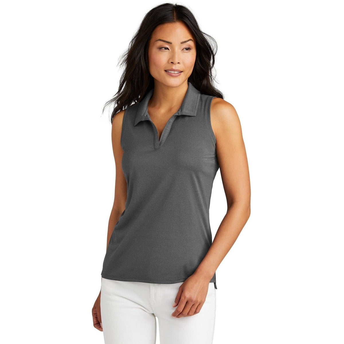 no-logo TravisMathew Ladies Coto Performance Sleeveless Polo-New-TravisMathew-Thread Logic