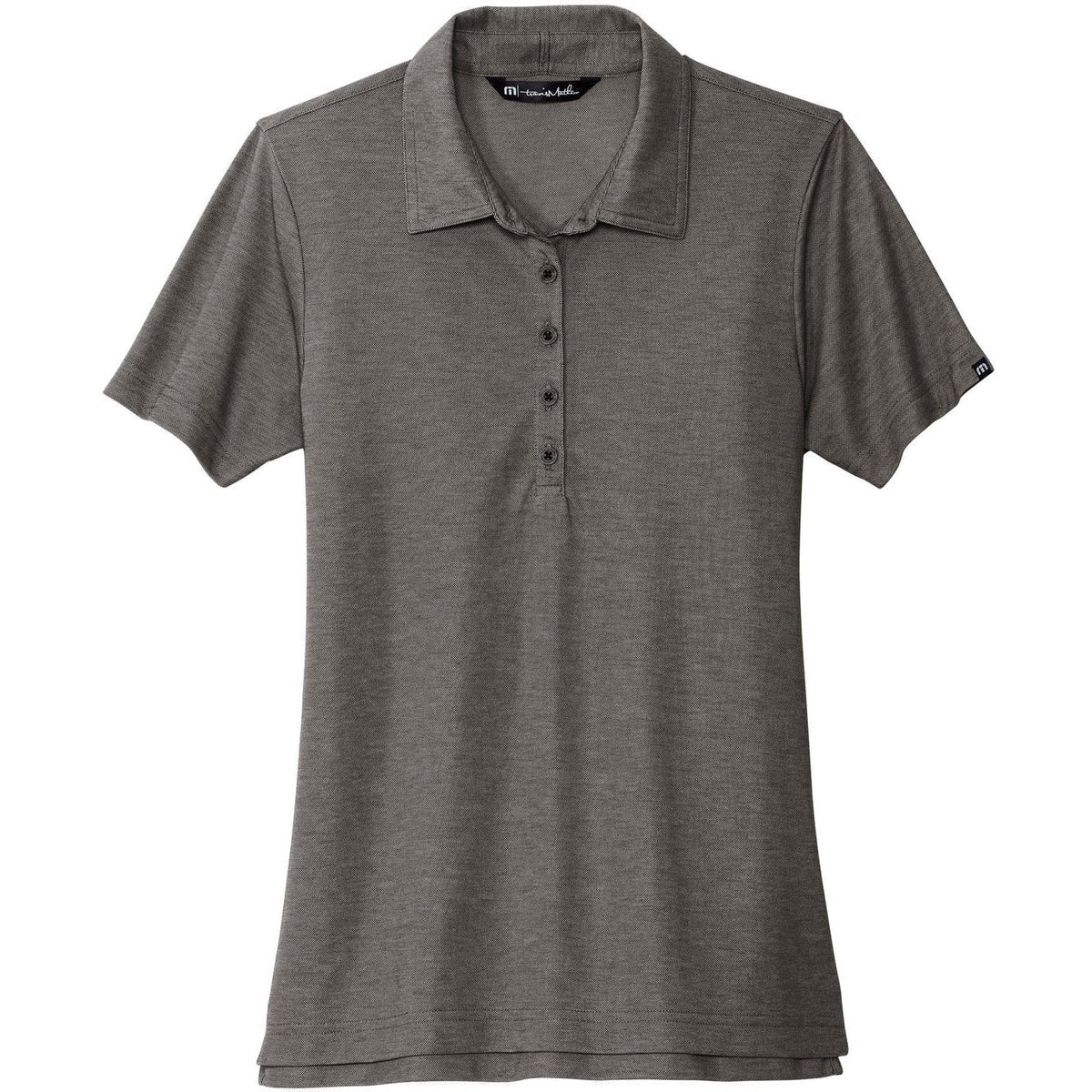 no-logo TravisMathew Ladies Oceanside Heather Polo