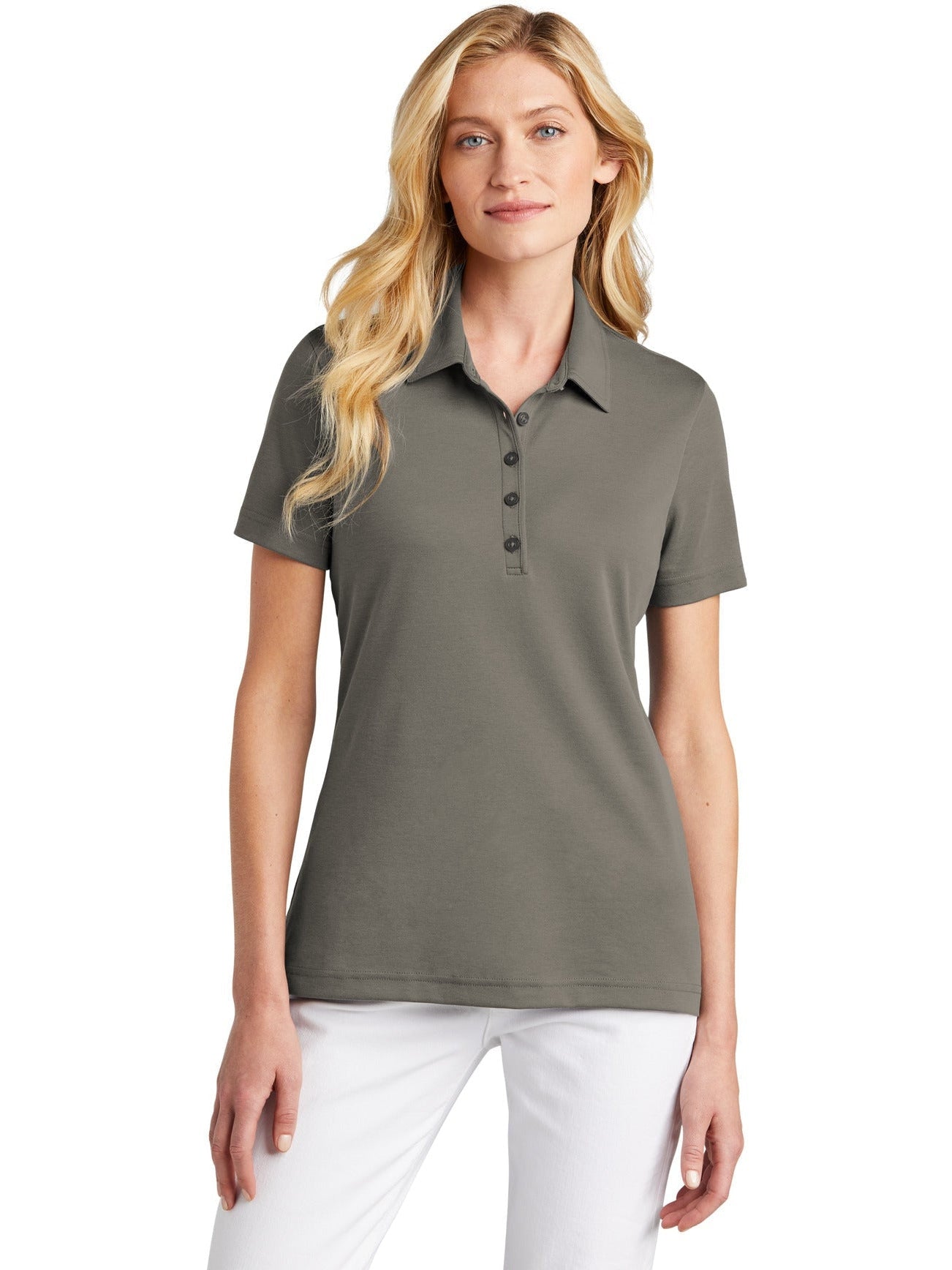 no-logo TravisMathew Ladies Oceanside Solid Polo-Regular-TravisMathew-Thread Logic