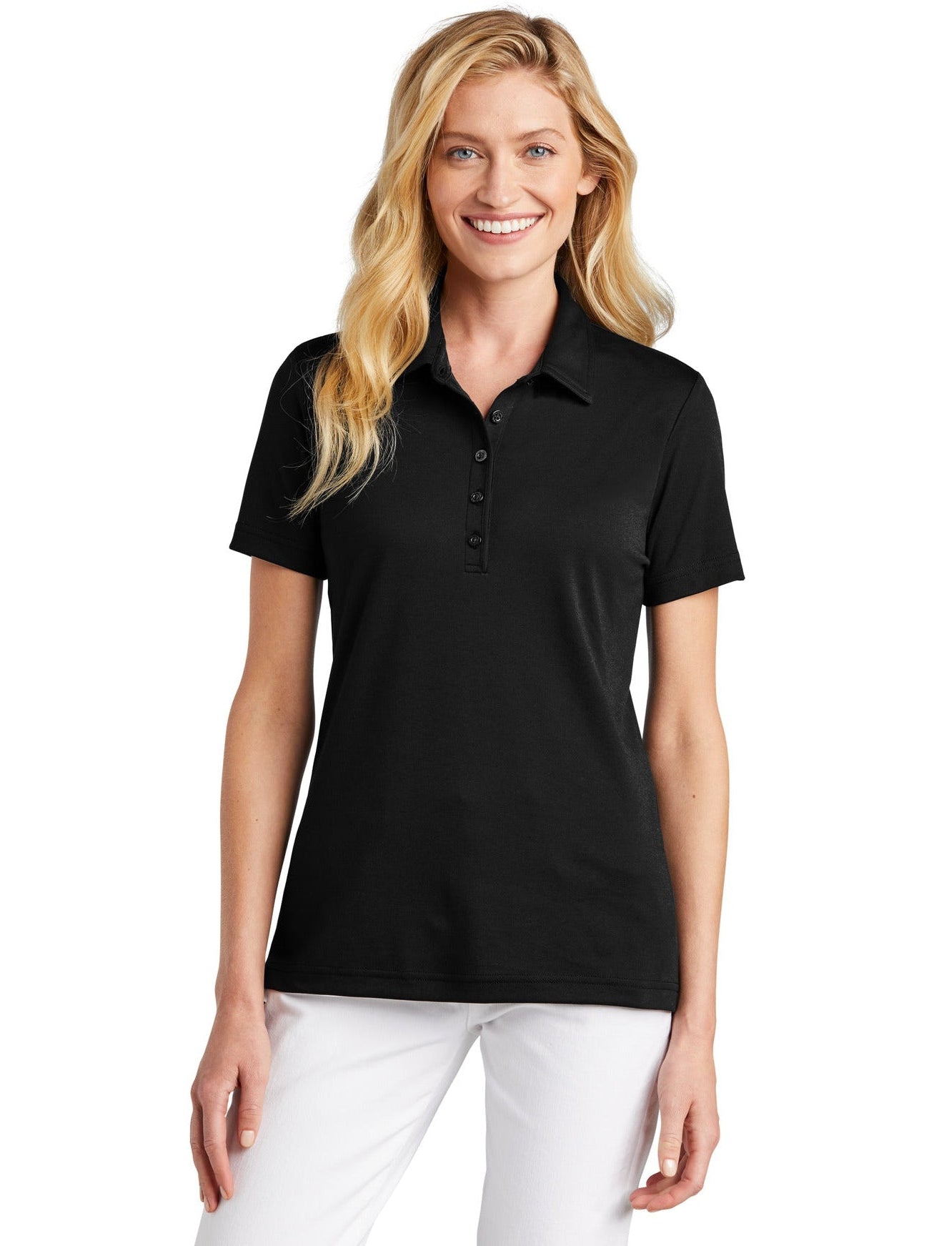 no-logo TravisMathew Ladies Oceanside Solid Polo-Regular-TravisMathew-Thread Logic