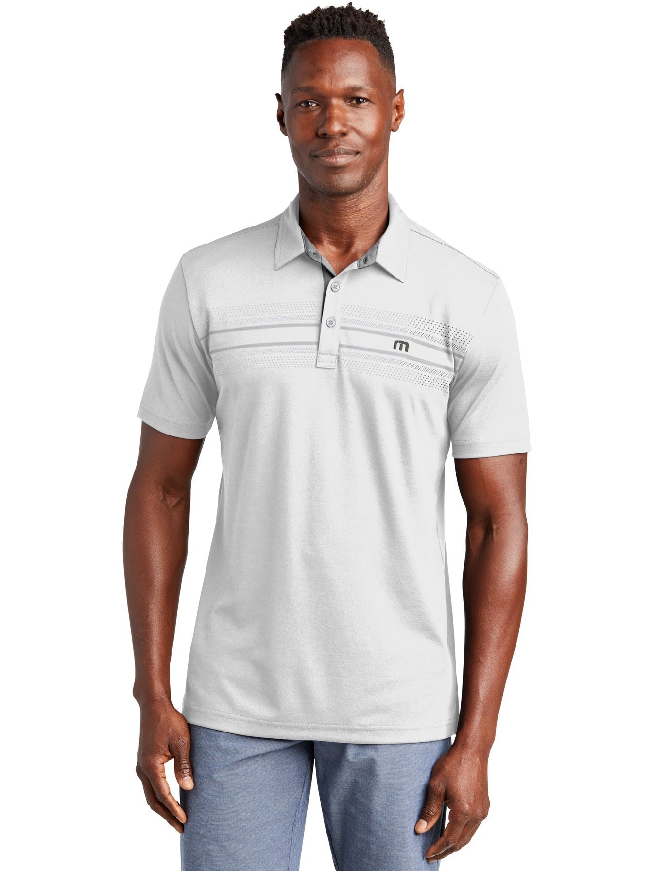 no-logo TravisMathew Monterey Chest Stripe Polo-Regular-TravisMathew-Thread Logic