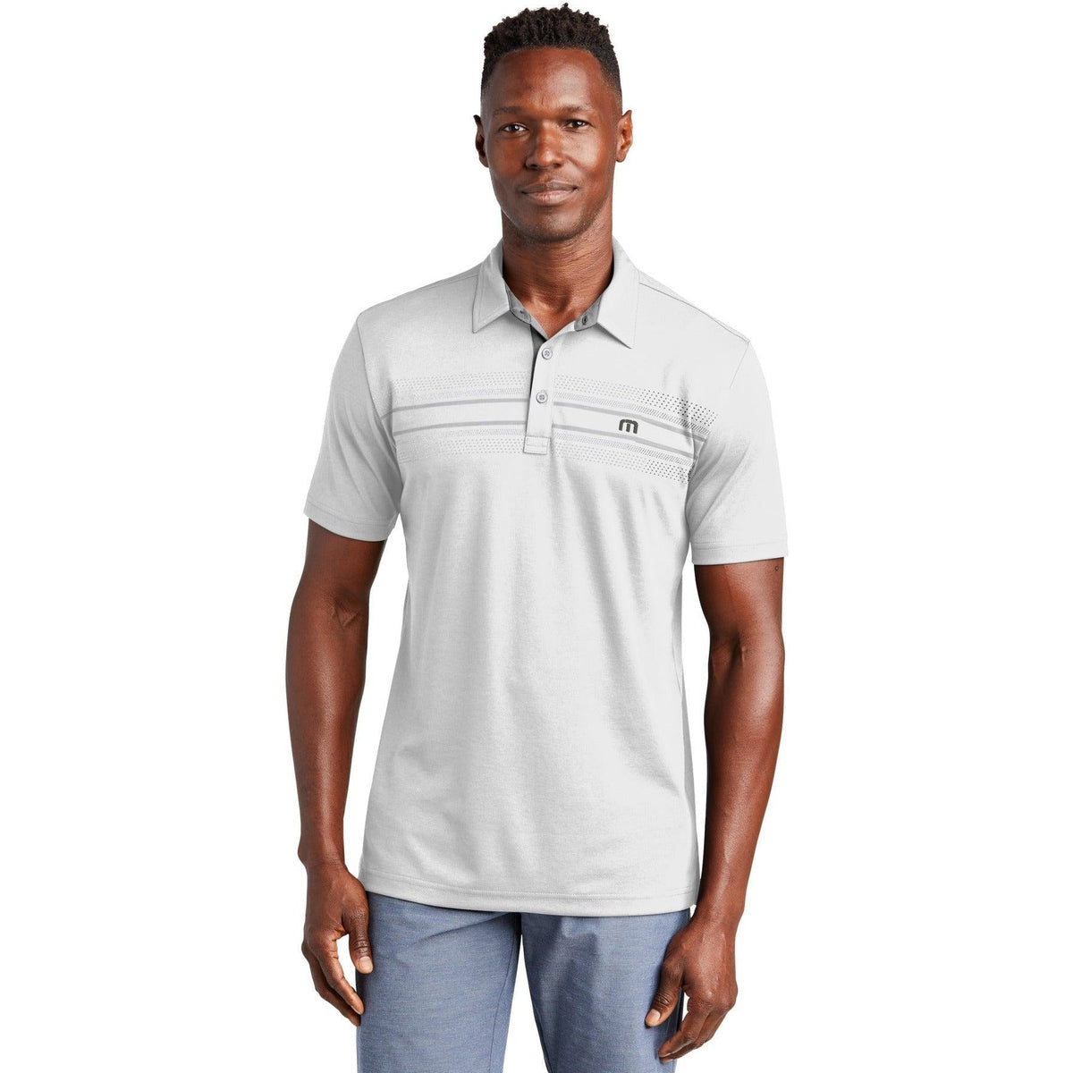 no-logo TravisMathew Monterey Chest Stripe Polo-Regular-TravisMathew-Thread Logic