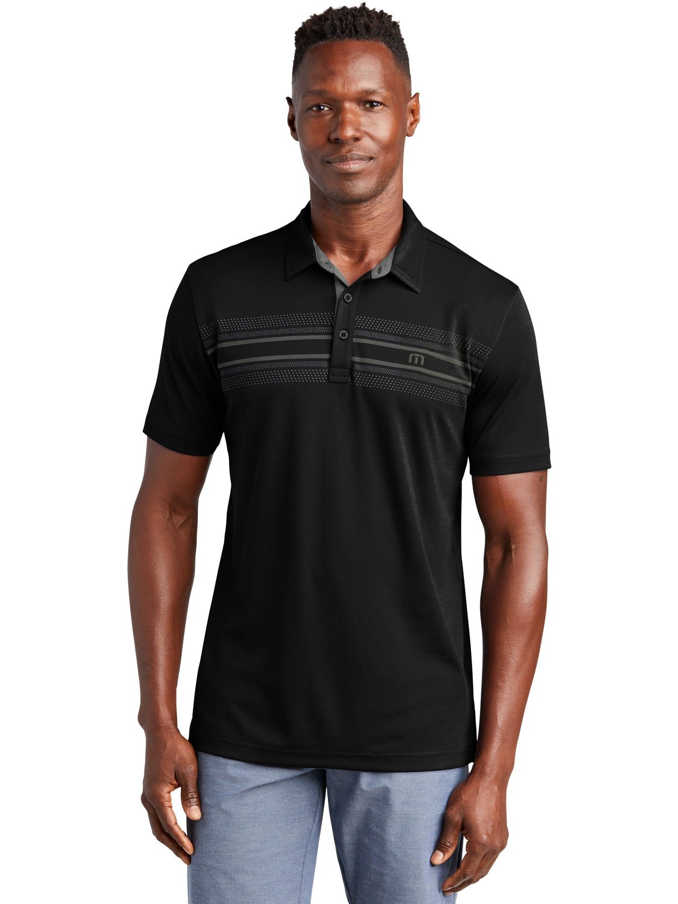 no-logo TravisMathew Monterey Chest Stripe Polo-Regular-TravisMathew-Thread Logic