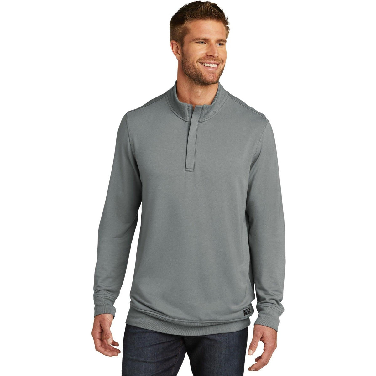 no-logo TravisMathew Newport 1/4-Zip Fleece-Regular-TravisMathew-Thread Logic