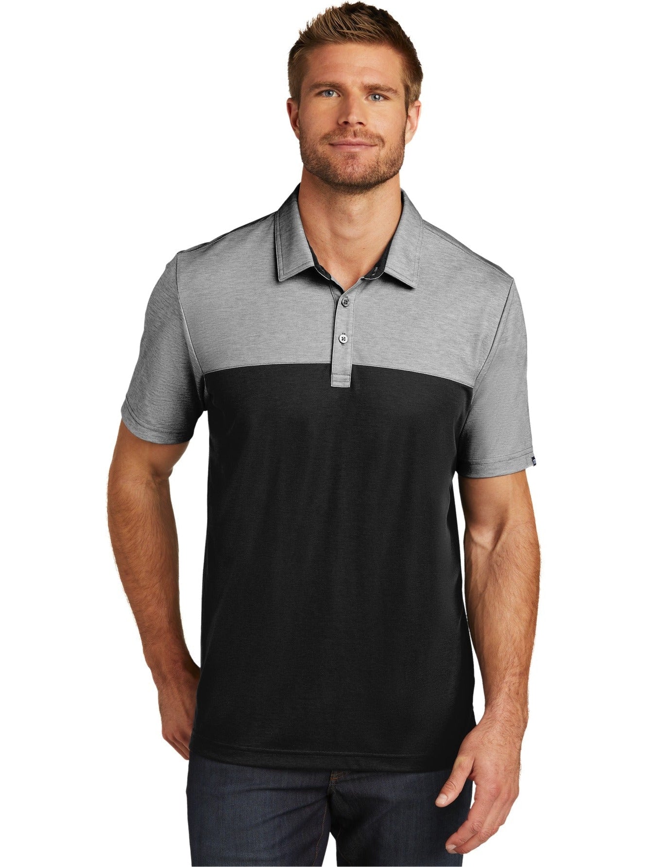 no-logo TravisMathew Oceanside Blocked Polo-Regular-TravisMathew-Thread Logic
