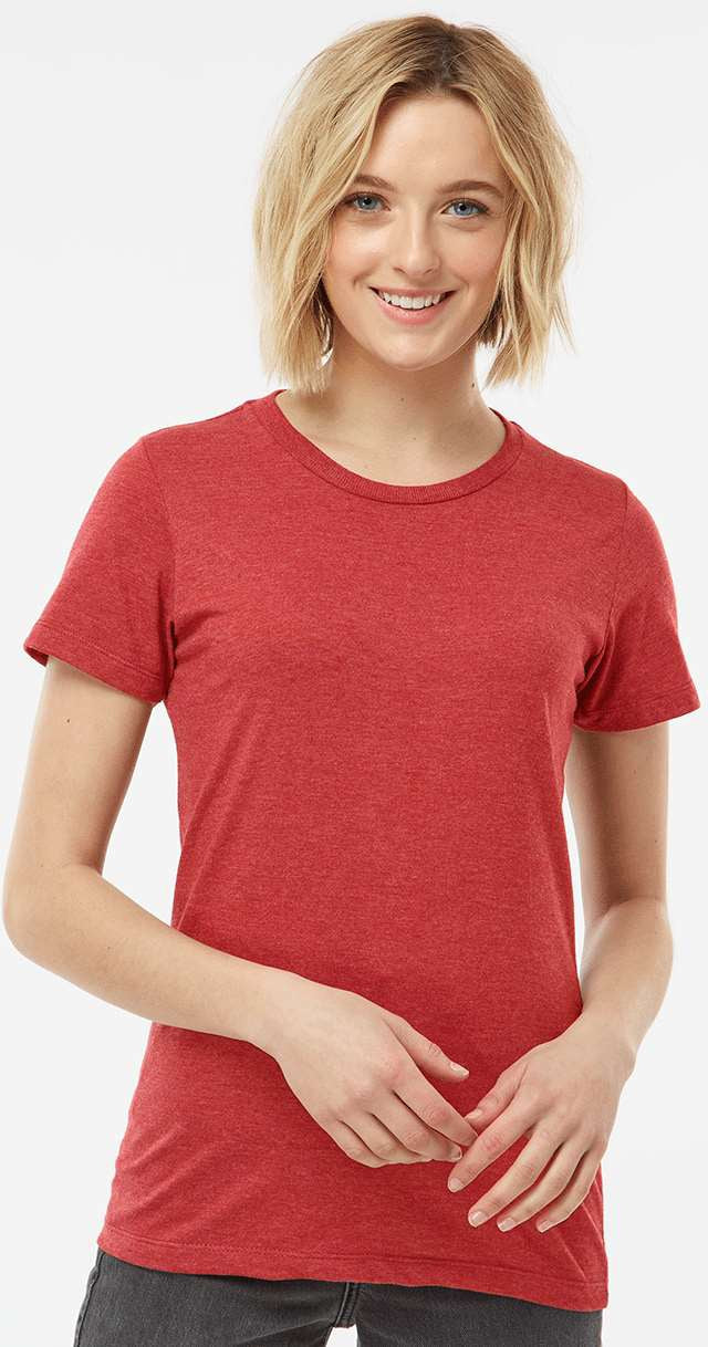 no-logo Tultex Ladies Premium Cotton Blend T-Shirt-T-Shirts-Tultex-Thread Logic