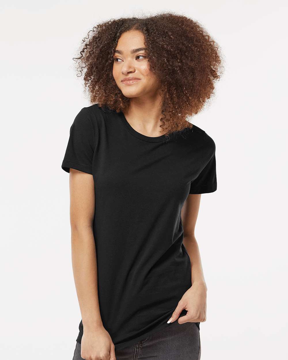 no-logo Tultex Ladies Premium Cotton T-Shirt-T-Shirts-Tultex-Thread Logic