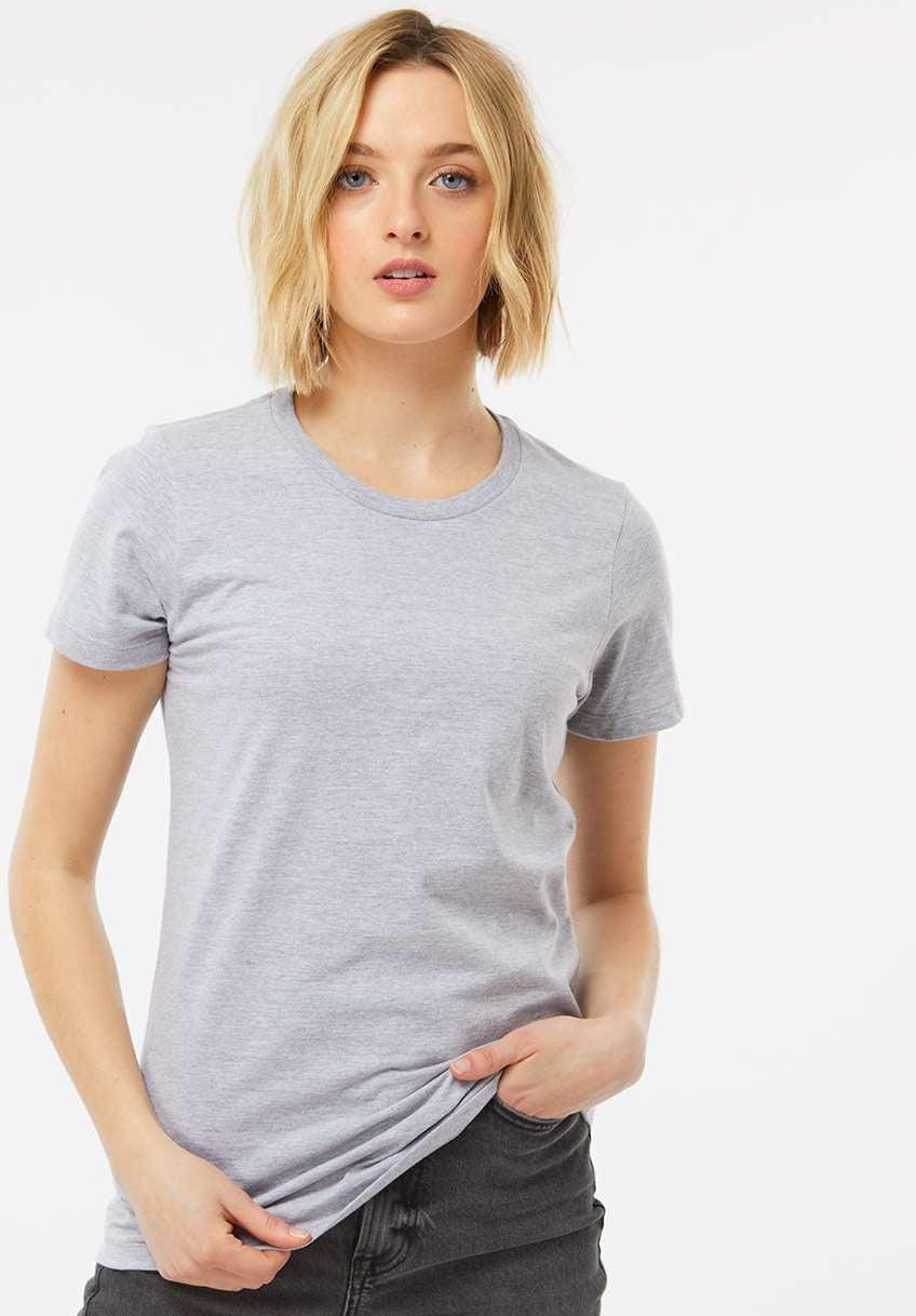no-logo Tultex Ladies Premium Cotton T-Shirt-T-Shirts-Tultex-Thread Logic