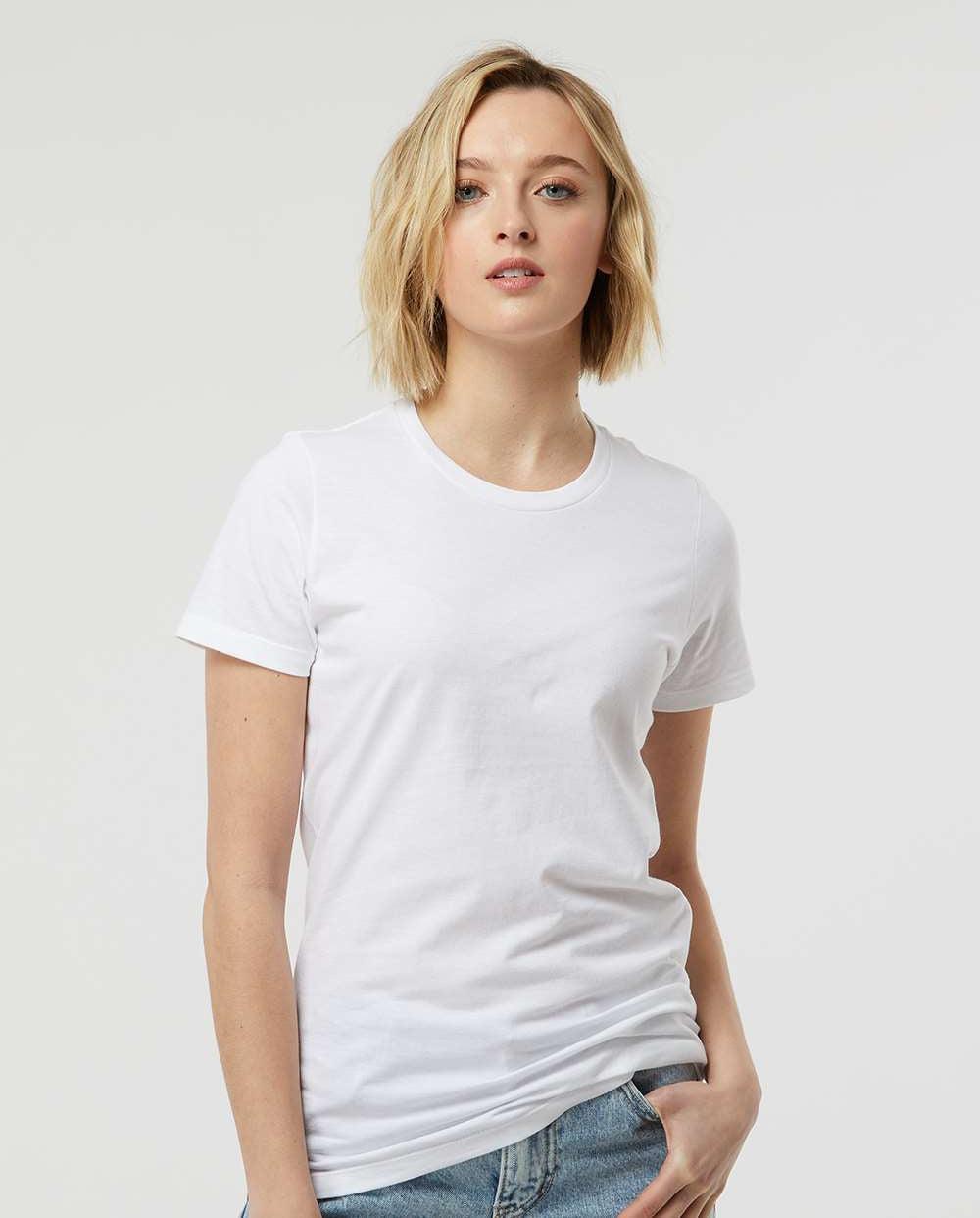 no-logo Tultex Ladies Premium Cotton T-Shirt-T-Shirts-Tultex-Thread Logic