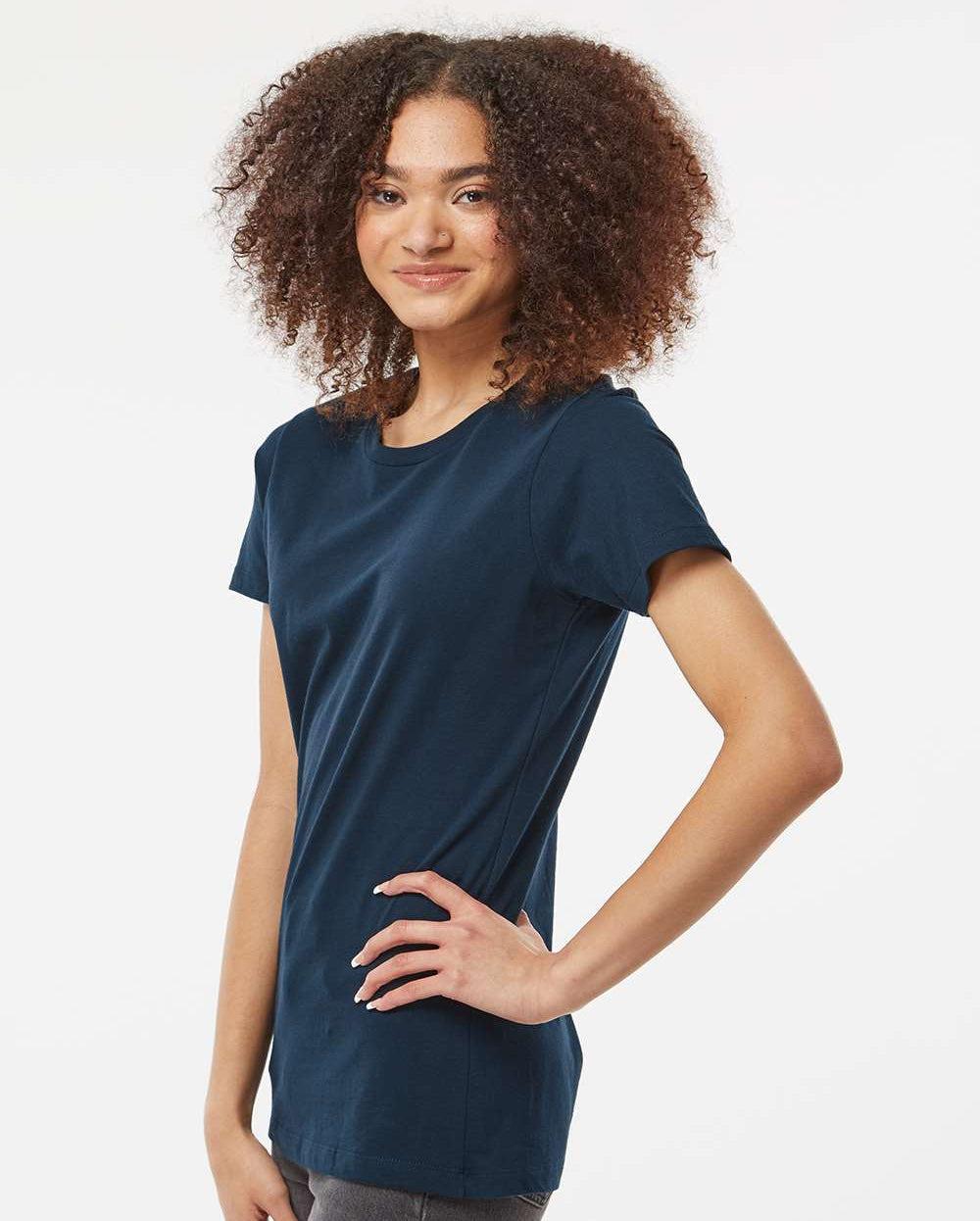 no-logo Tultex Ladies Premium Cotton T-Shirt-T-Shirts-Tultex-Thread Logic