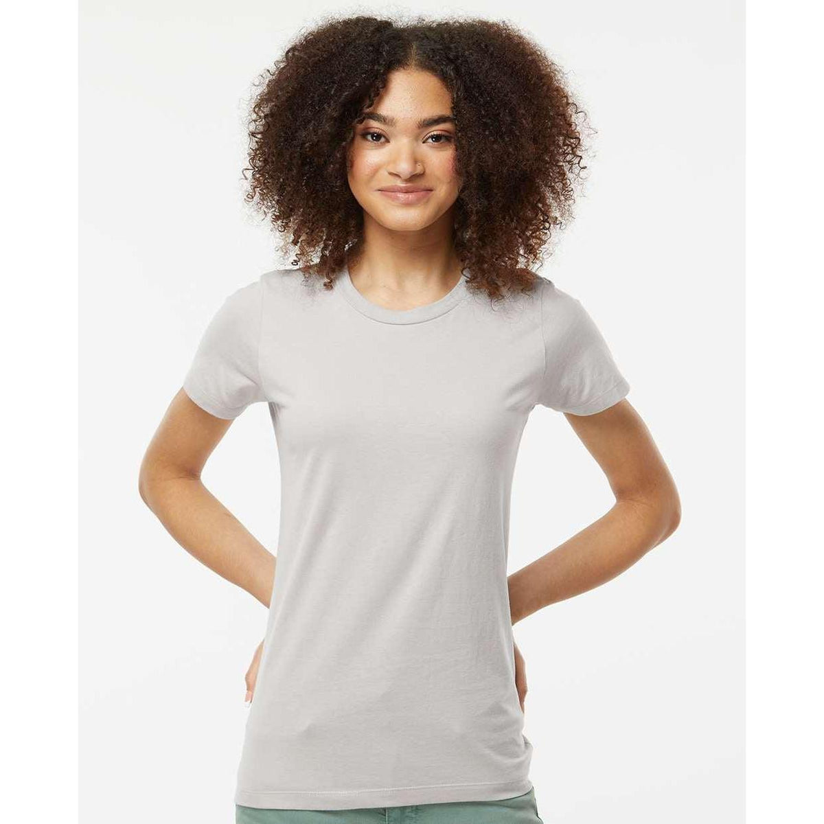 no-logo Tultex Ladies Premium Cotton T-Shirt-T-Shirts-Tultex-Thread Logic