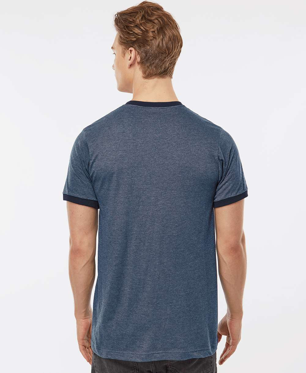 no-logo Tultex Unisex Fine Jersey Ringer T-Shirt-T-Shirts-Tultex-Thread Logic