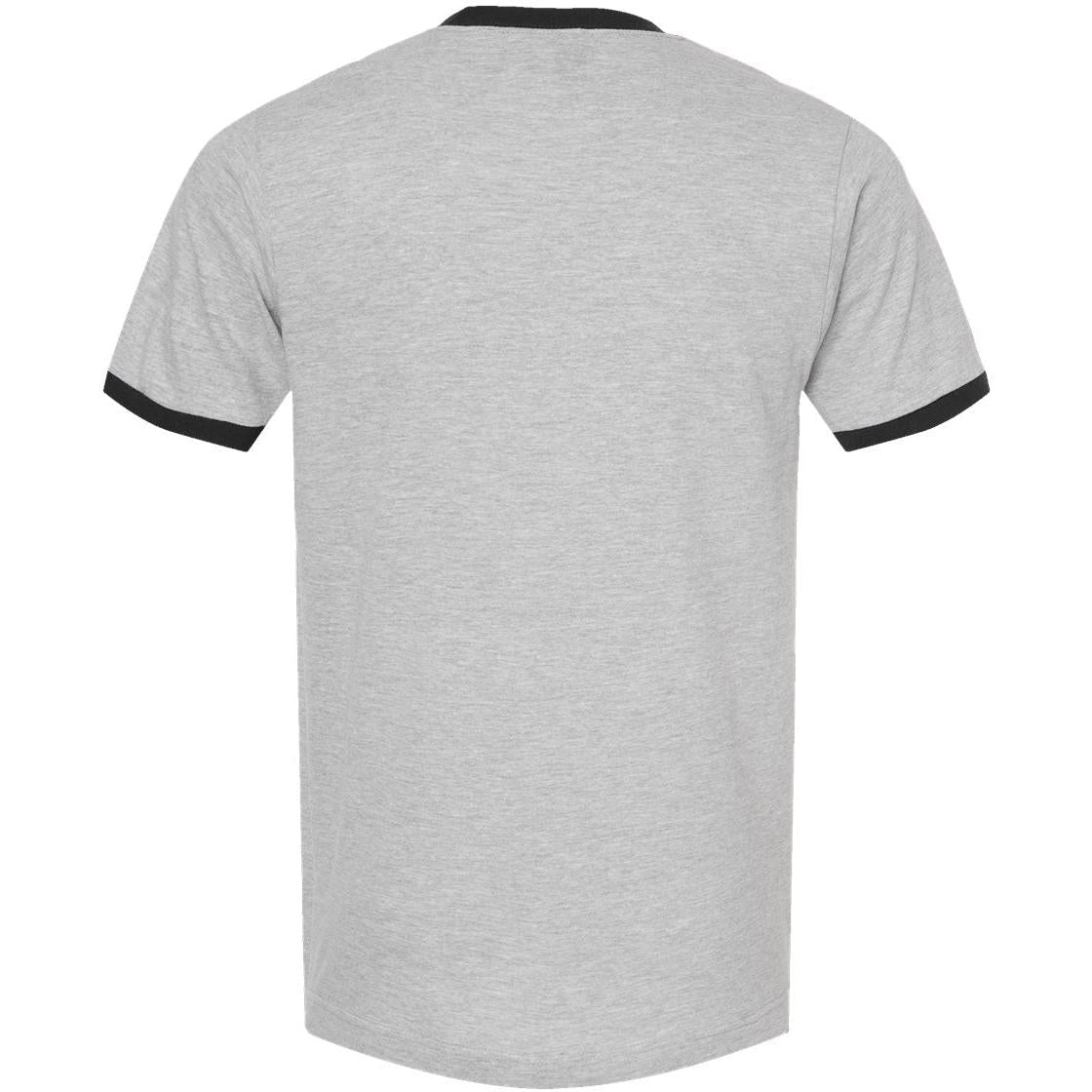 no-logo Tultex Unisex Fine Jersey Ringer T-Shirt-T-Shirts-Tultex-Thread Logic