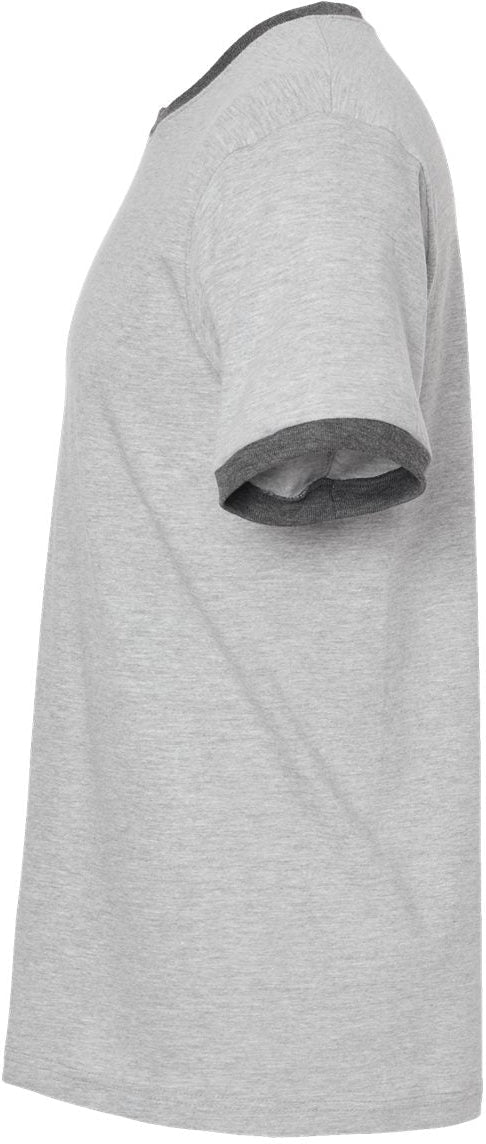 no-logo Tultex Unisex Fine Jersey Ringer T-Shirt-T-Shirts-Tultex-Thread Logic