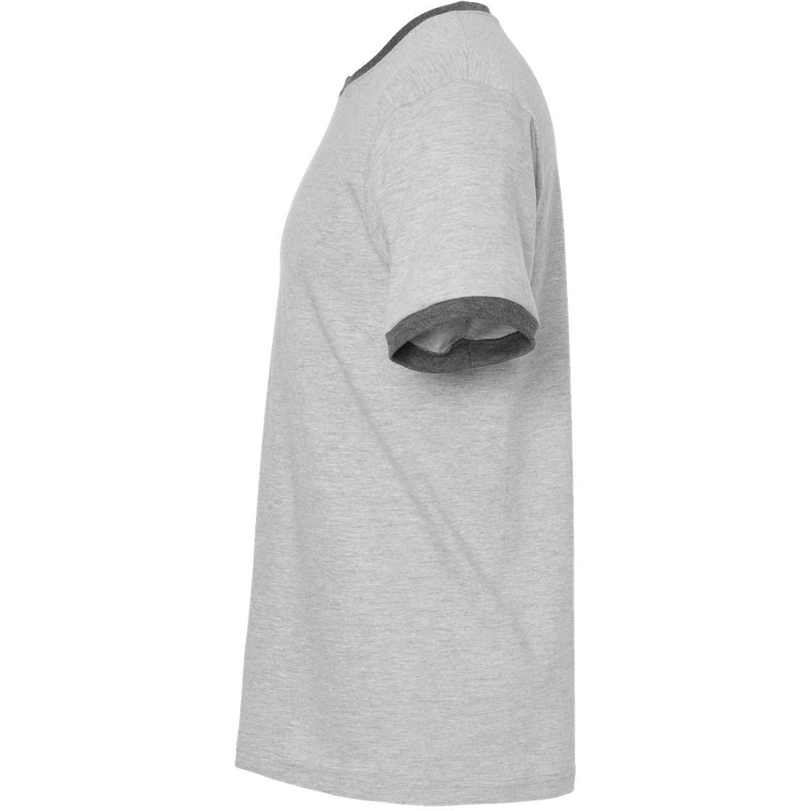 no-logo Tultex Unisex Fine Jersey Ringer T-Shirt-T-Shirts-Tultex-Thread Logic