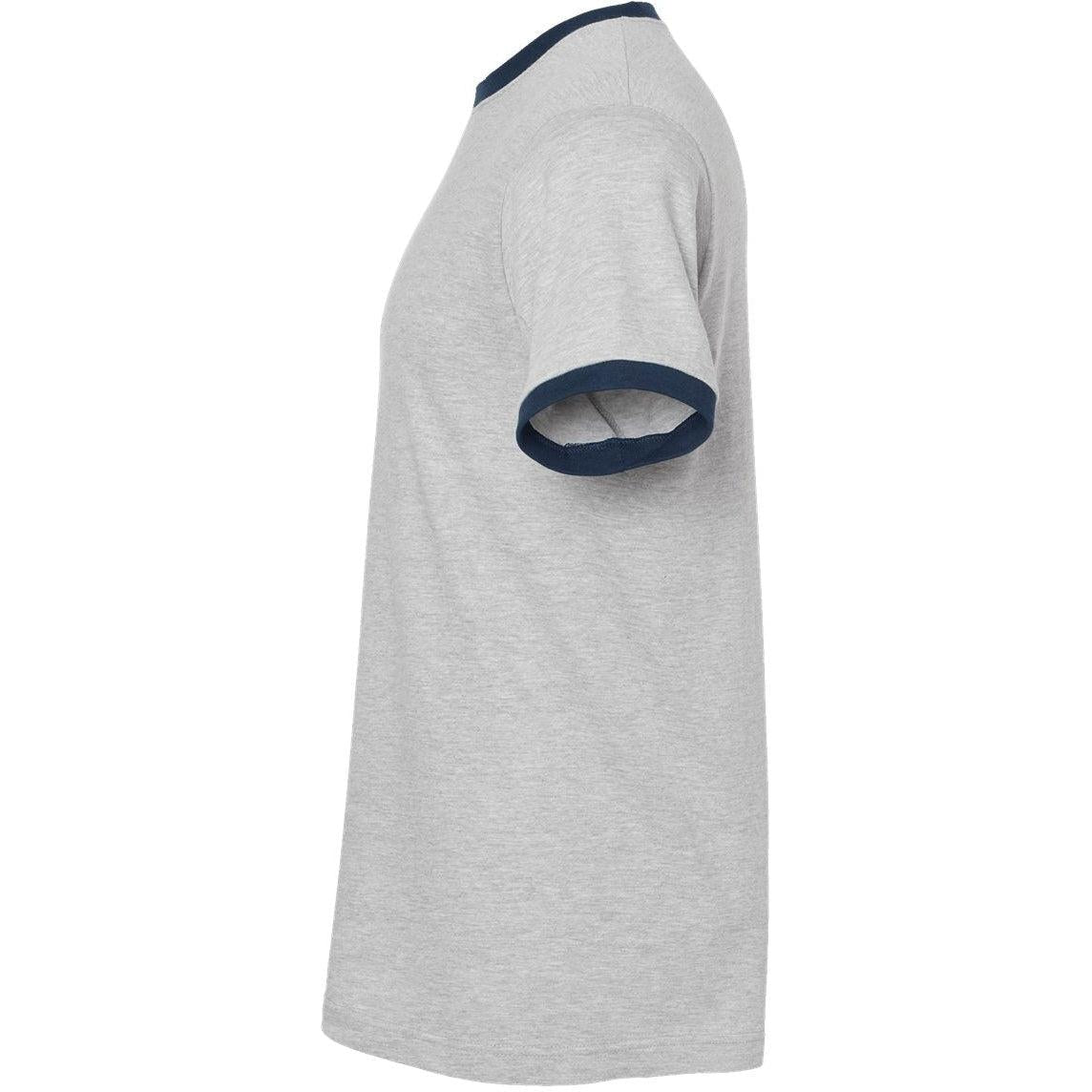 no-logo Tultex Unisex Fine Jersey Ringer T-Shirt-T-Shirts-Tultex-Thread Logic