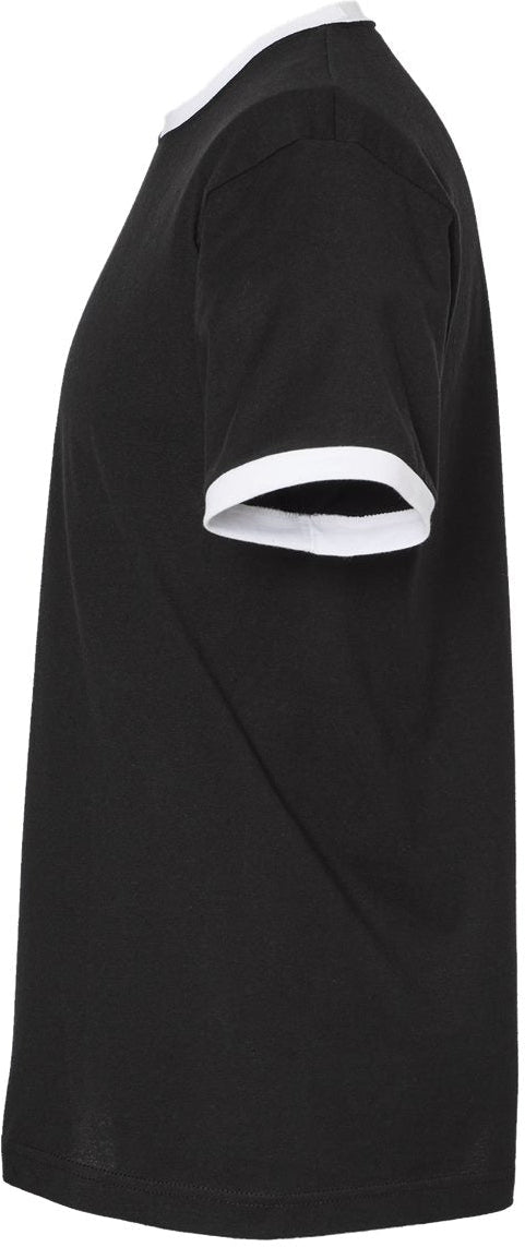 no-logo Tultex Unisex Fine Jersey Ringer T-Shirt-T-Shirts-Tultex-Thread Logic