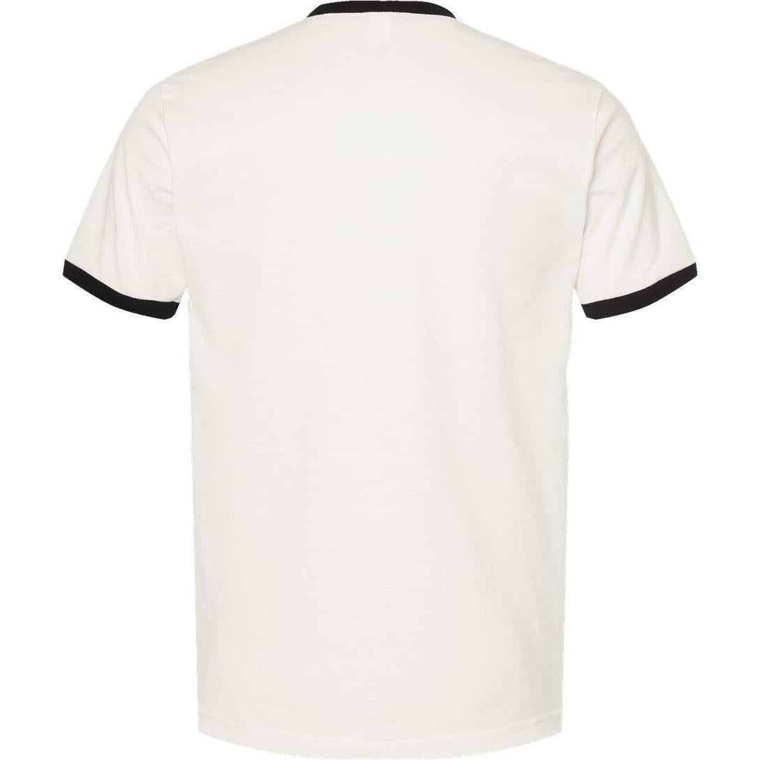 no-logo Tultex Unisex Fine Jersey Ringer T-Shirt-T-Shirts-Tultex-Thread Logic