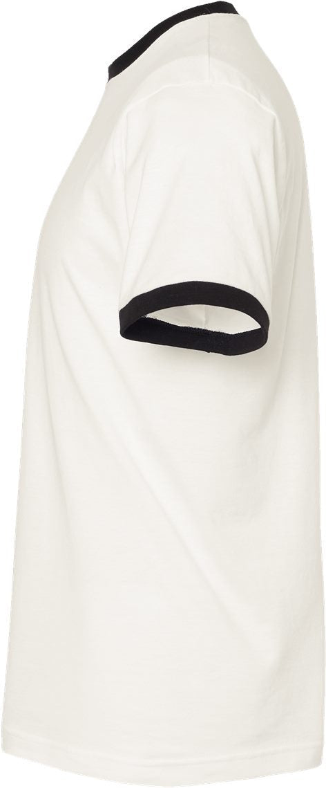 no-logo Tultex Unisex Fine Jersey Ringer T-Shirt-T-Shirts-Tultex-Thread Logic