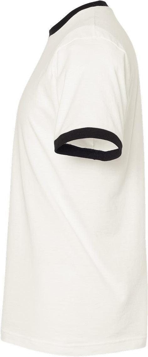 no-logo Tultex Unisex Fine Jersey Ringer T-Shirt-T-Shirts-Tultex-Thread Logic