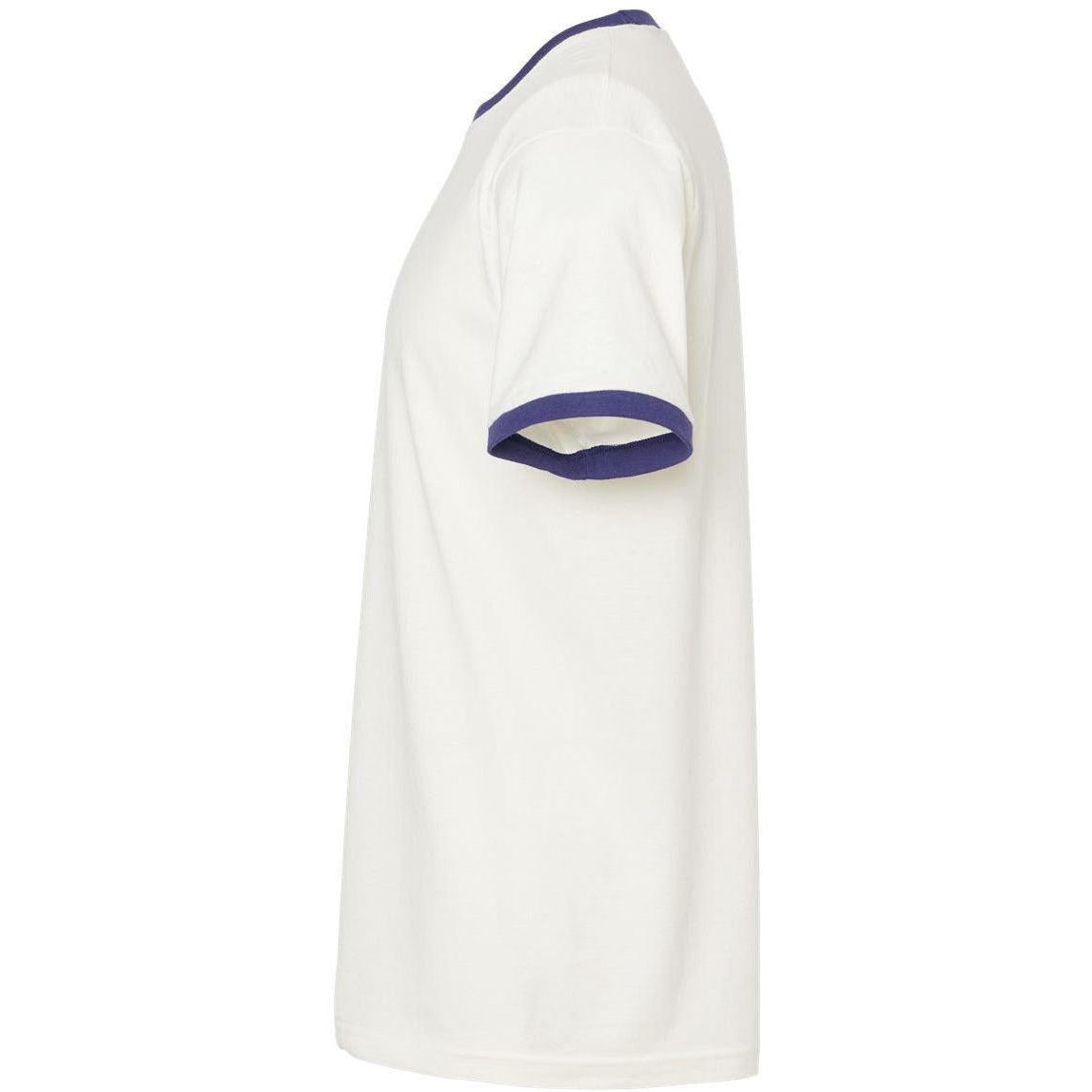 no-logo Tultex Unisex Fine Jersey Ringer T-Shirt-T-Shirts-Tultex-Thread Logic