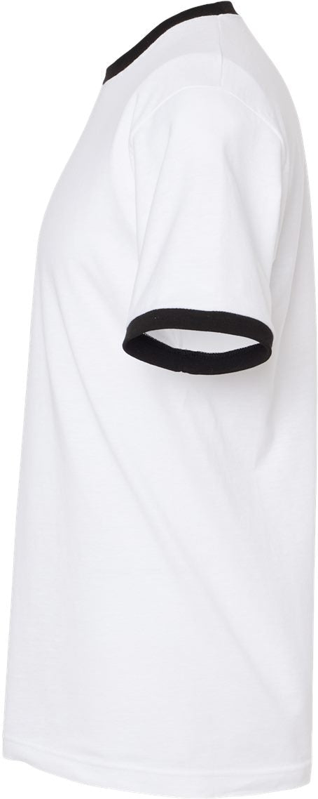 no-logo Tultex Unisex Fine Jersey Ringer T-Shirt-T-Shirts-Tultex-Thread Logic