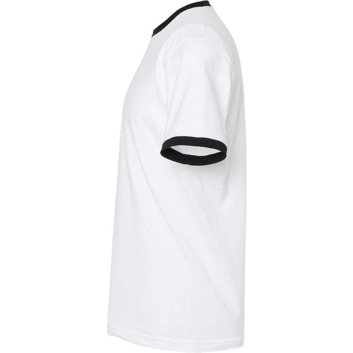 no-logo Tultex Unisex Fine Jersey Ringer T-Shirt-T-Shirts-Tultex-Thread Logic