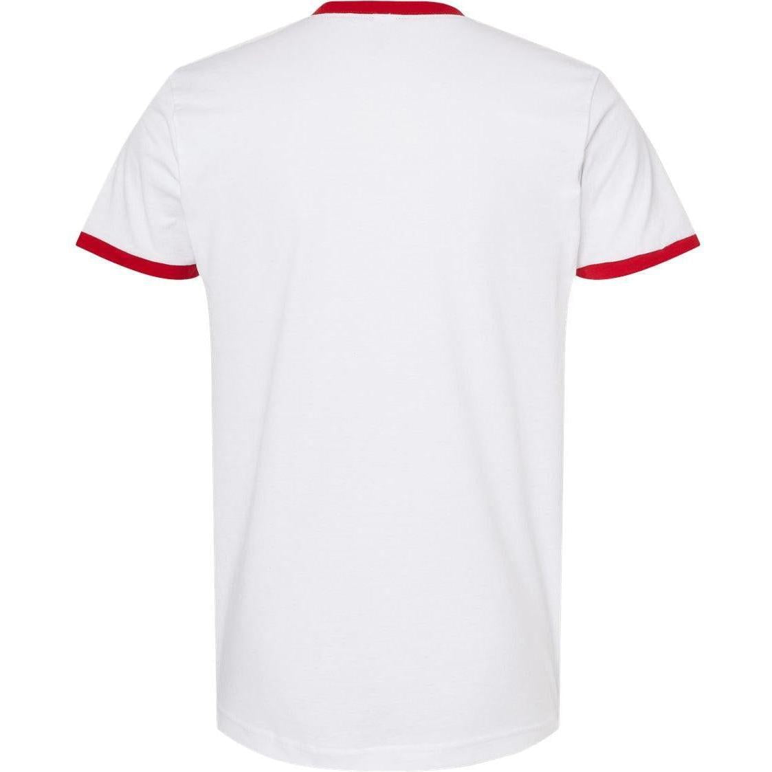 no-logo Tultex Unisex Fine Jersey Ringer T-Shirt-T-Shirts-Tultex-Thread Logic
